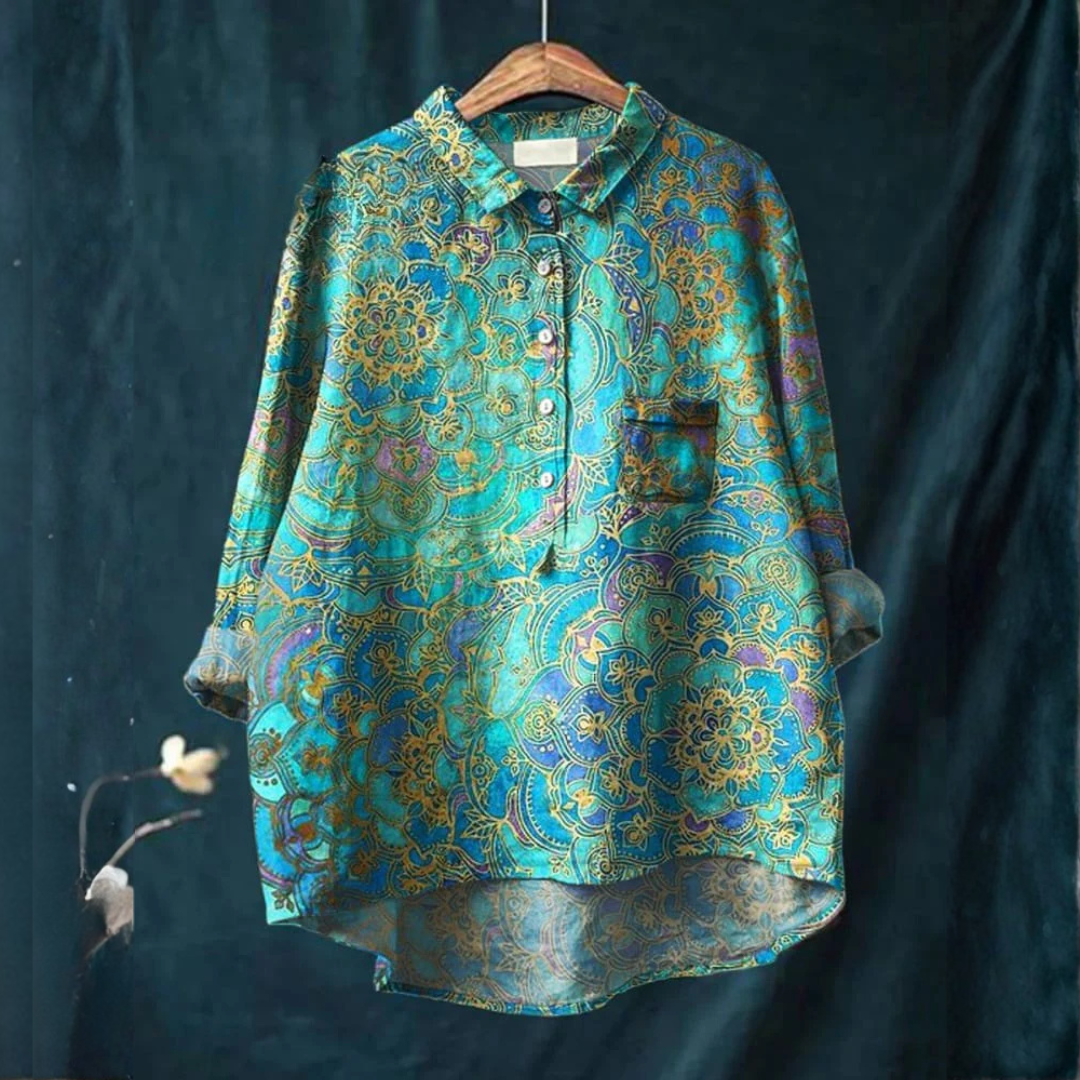 Camicia Elegante à Motivo Manon