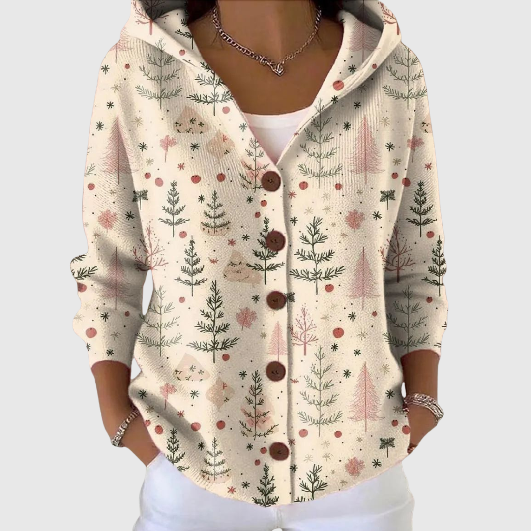 Cecilia | Giacca in Maglia à Capuche