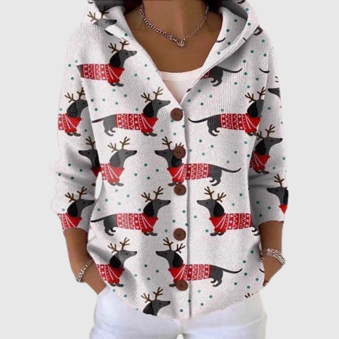 Anita | Giacca in Maglia à Capuche