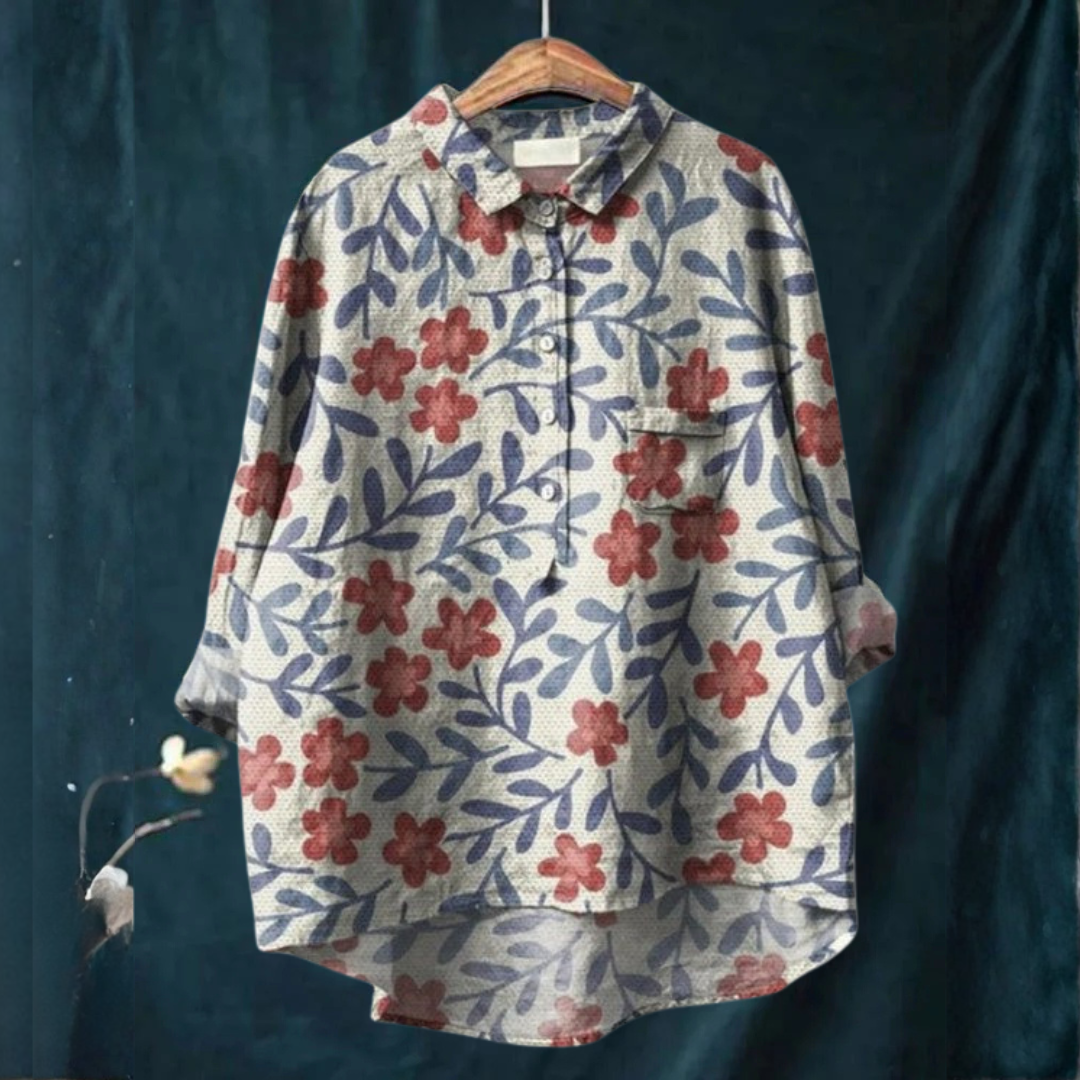 Camicia Elegante à Motivo Sylvie