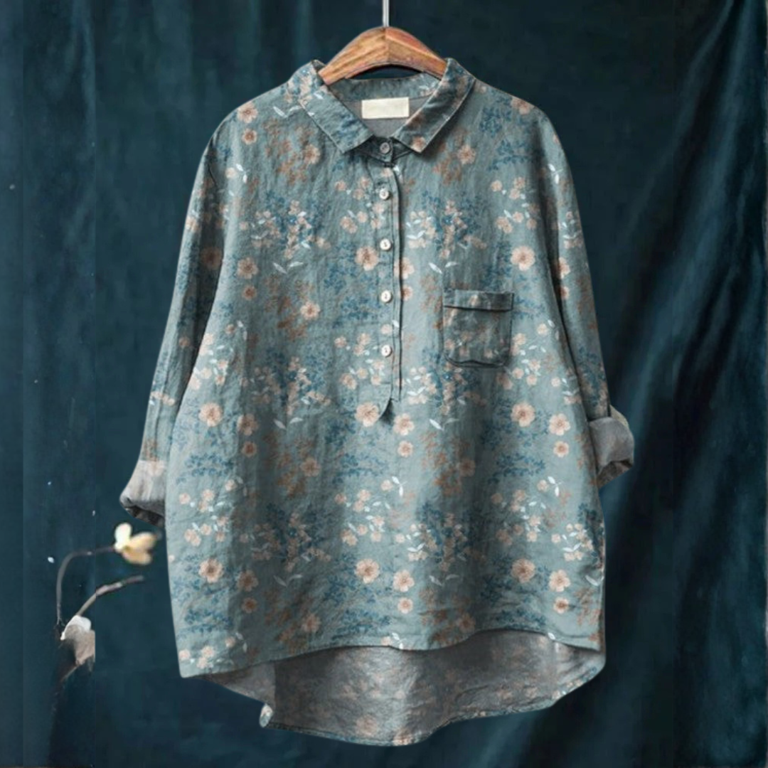 Camicia Elegante à Motivo Thaïs
