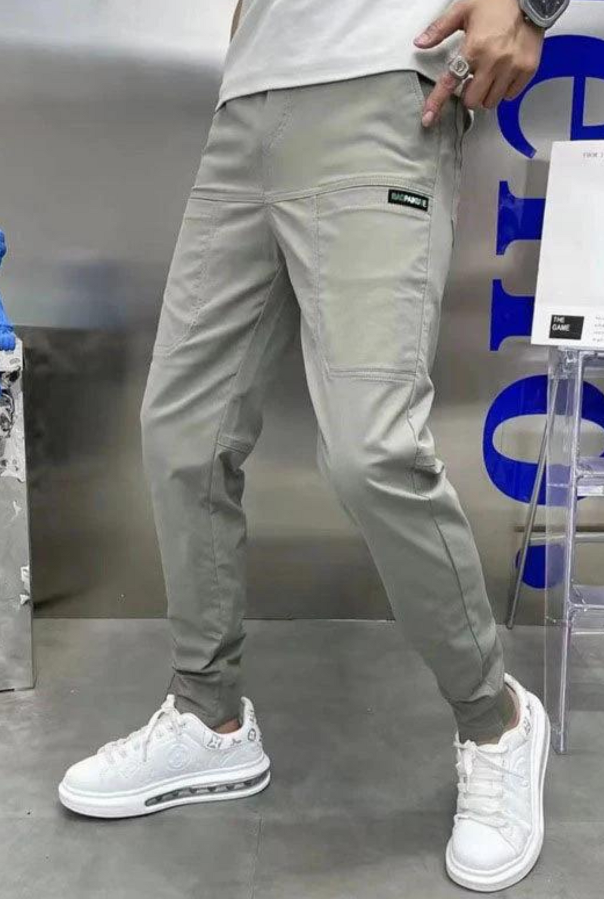 Pantaloni cargo extensible (1+1 GRATUIT!)