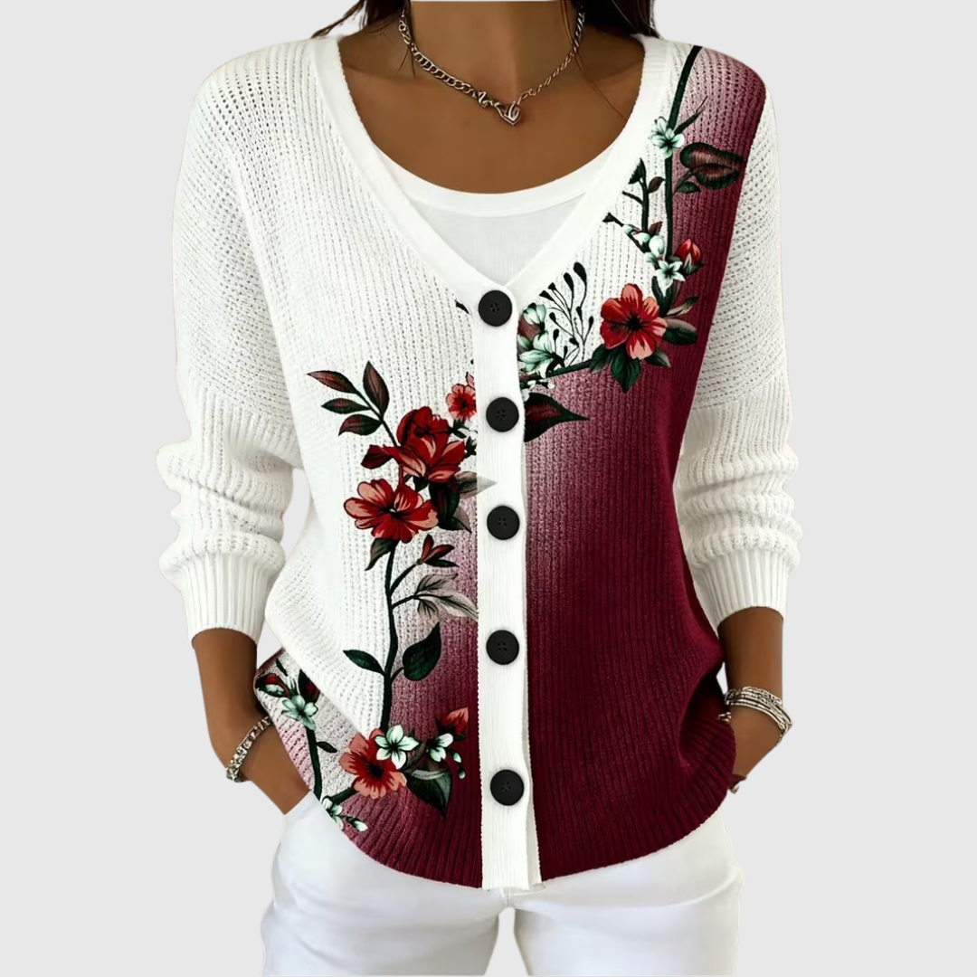 Claudia | Giacca in Maglia Boutonnée