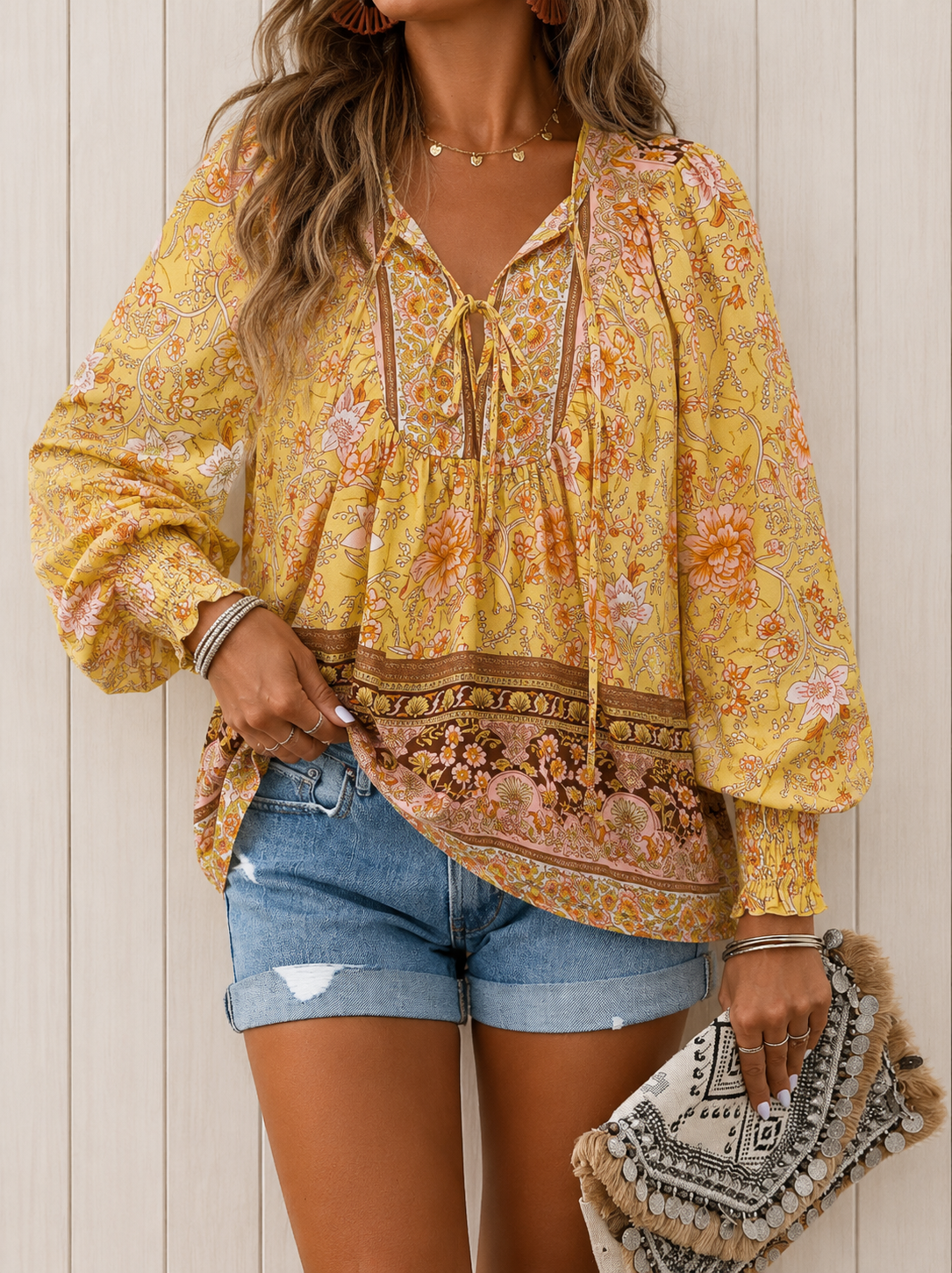 Bellori Milano | Blouse Bohème Leggera Delphine