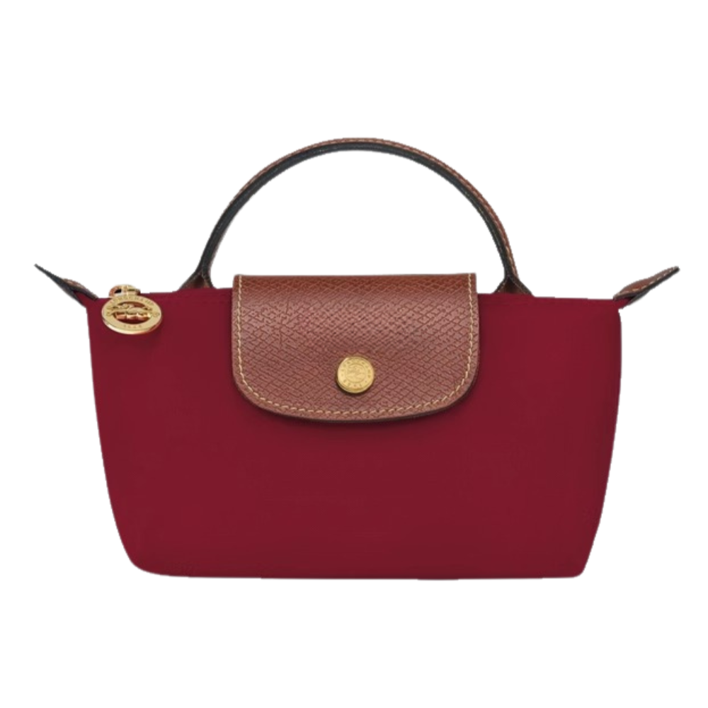 Mini Borsa Élan Rosso, Bandoulière incluse