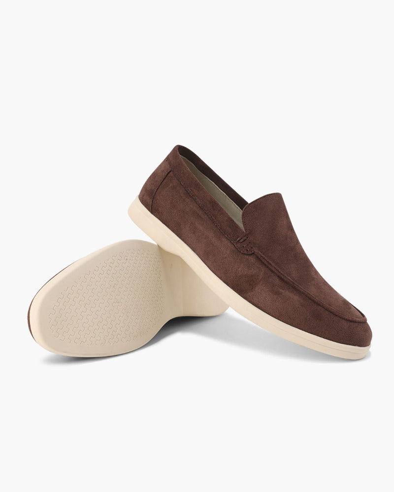 Mocassini in Pelle Suede