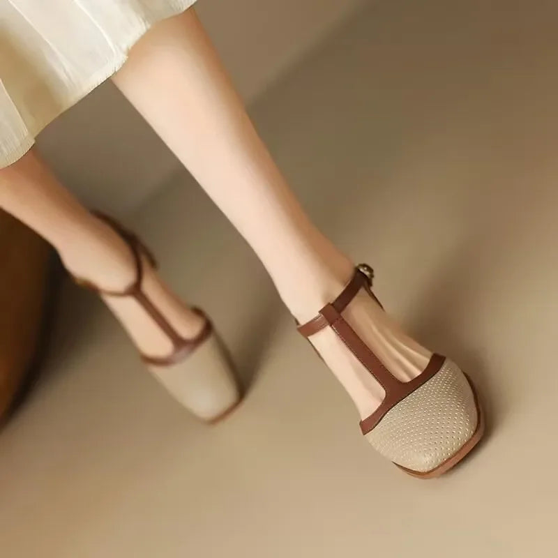 Scarpe orthopédiques à talon moyen Catarina