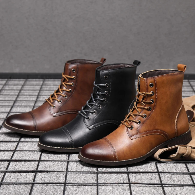 Stivali de Ville Brunies pour Homme