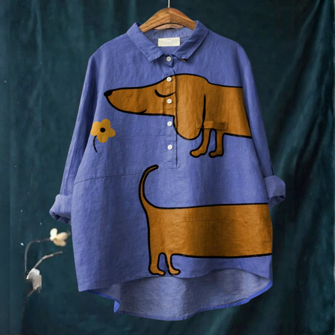 Camicia Elegante à Motivo Maëlys