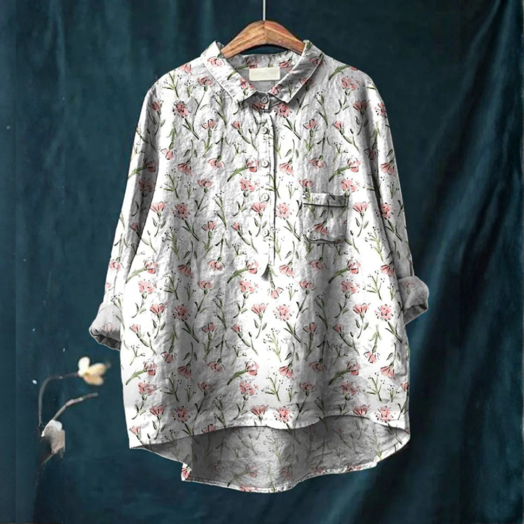 Camicia Elegante à Motivo Brigitte