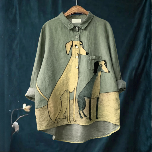 Camicia Elegante à Motivo Bérénice