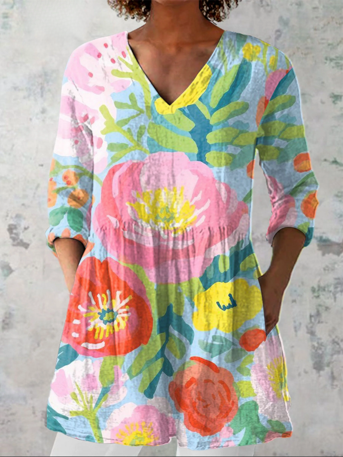 Blouse Lungo Vaporeuse Claire