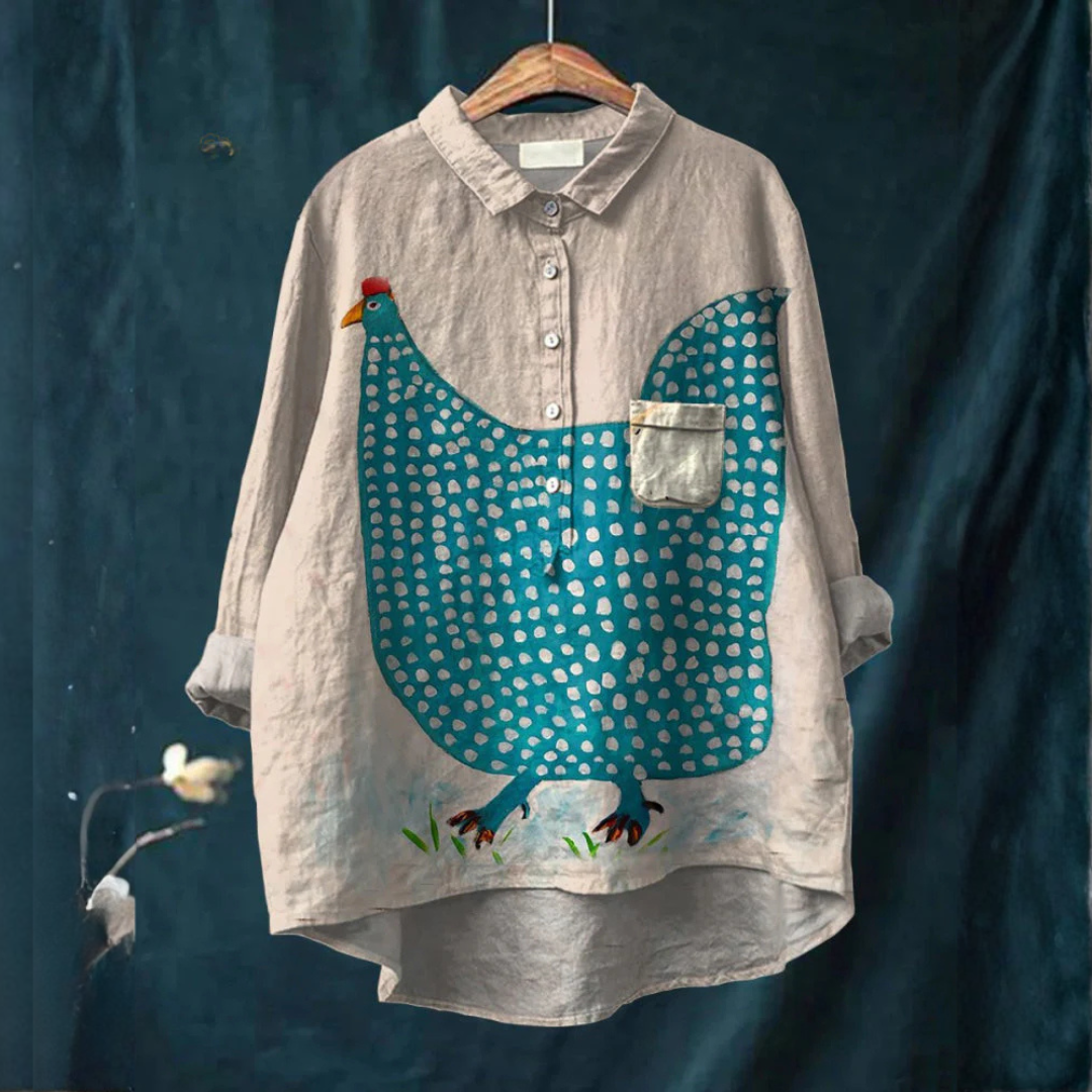 Camicia Elegante à Motivo Mathilde