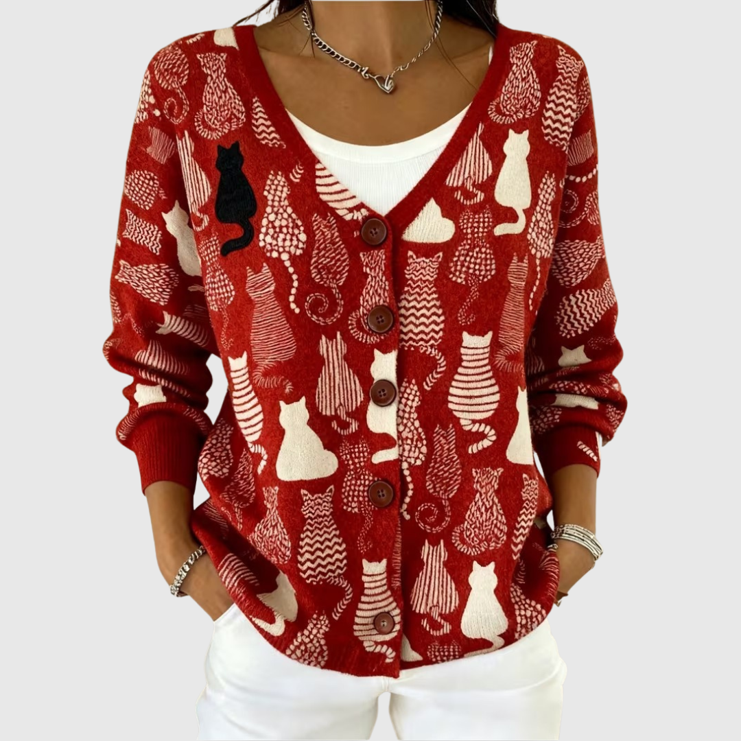 Daniela | Giacca in Maglia Boutonnée
