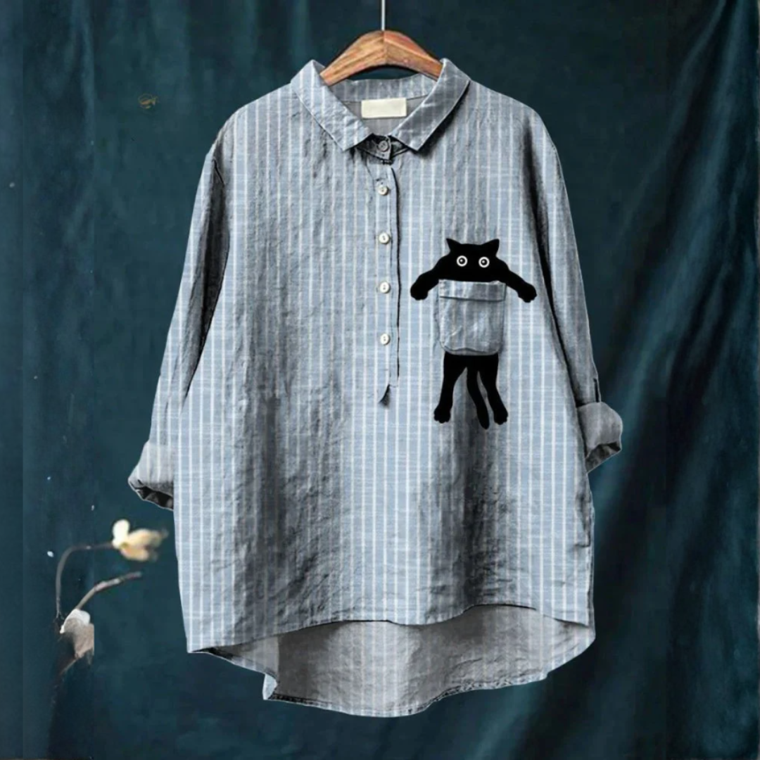 Camicia Elegante à Motivo Héloïse