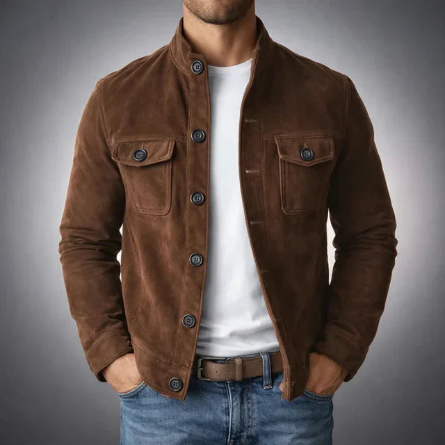 Giacca Elegante Suédée Marc