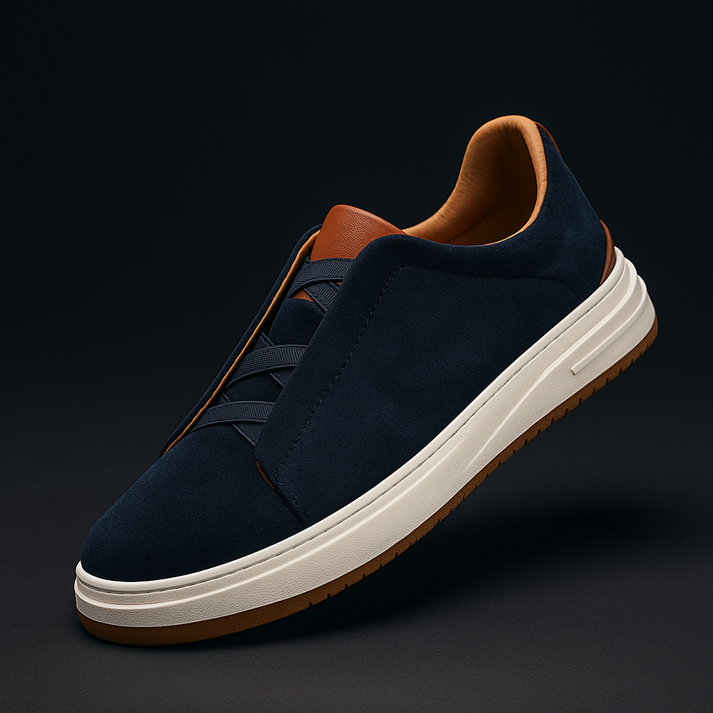 Scarpe Slip-On en Daim pour Homme