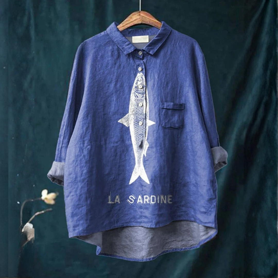 Camicia Elegante à Motivo Adèle