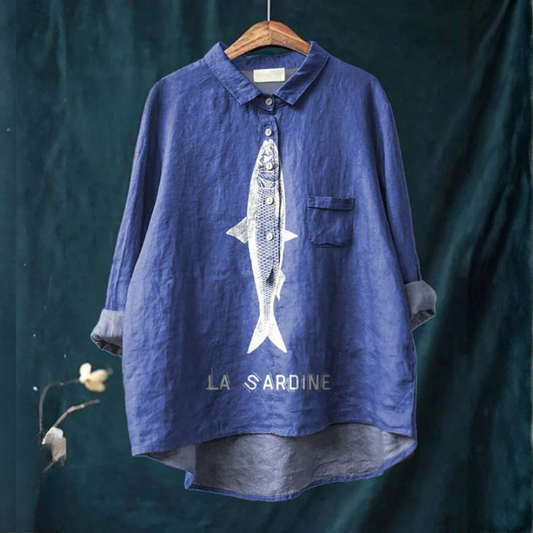 Camicia Elegante à Motivo Adèle