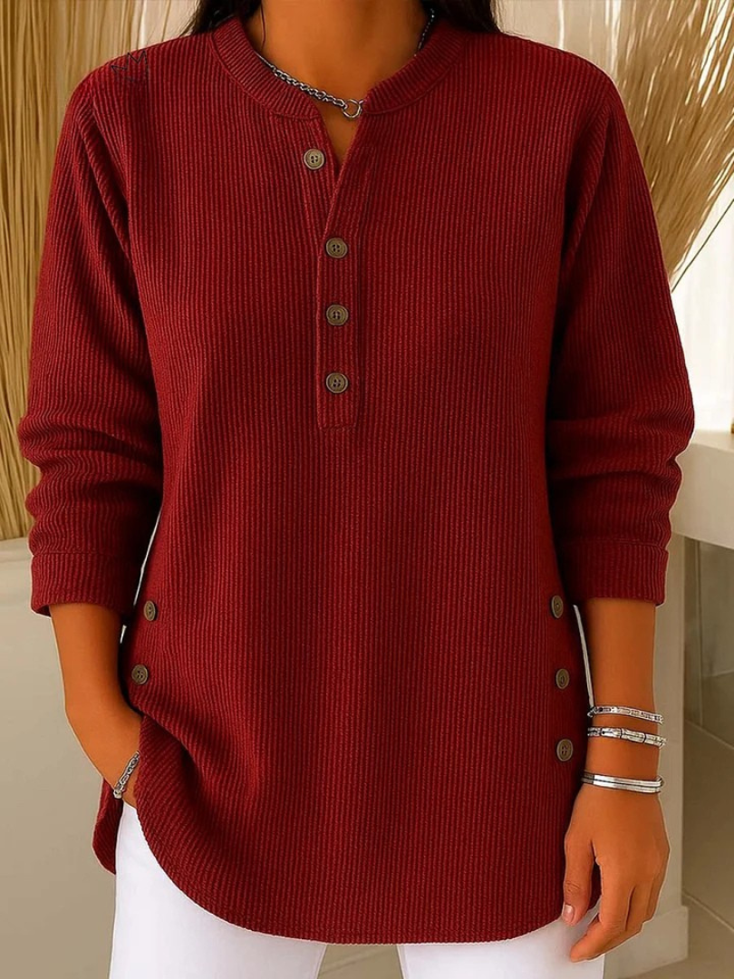 Neige - Tunique Henley con Bottoni
