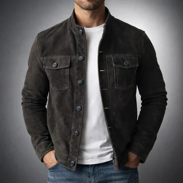 Giacca Elegante Suédée Marc