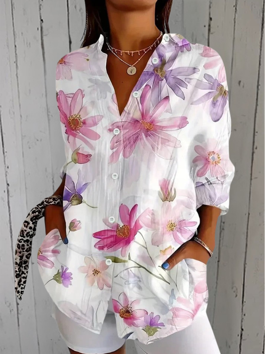 Claire Marceaux | Blouse Raffinée à Volants Pauline