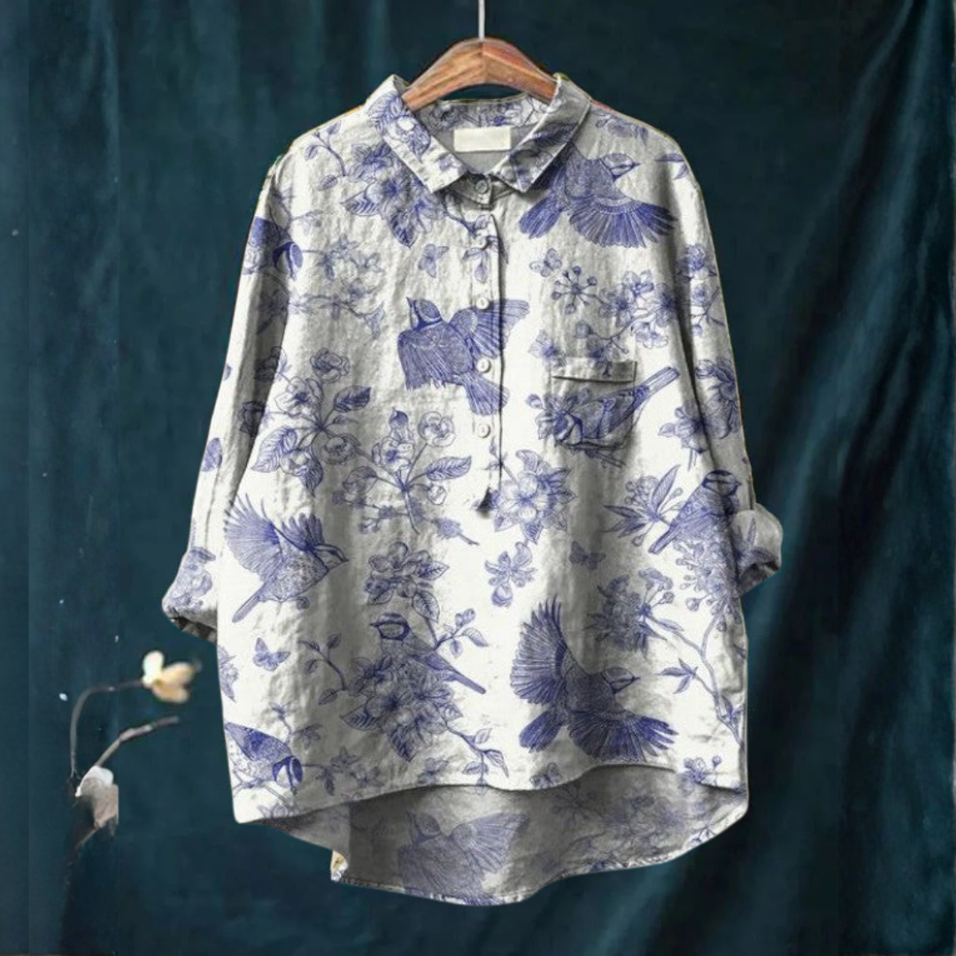 Camicia Elegante à Motivo Florence