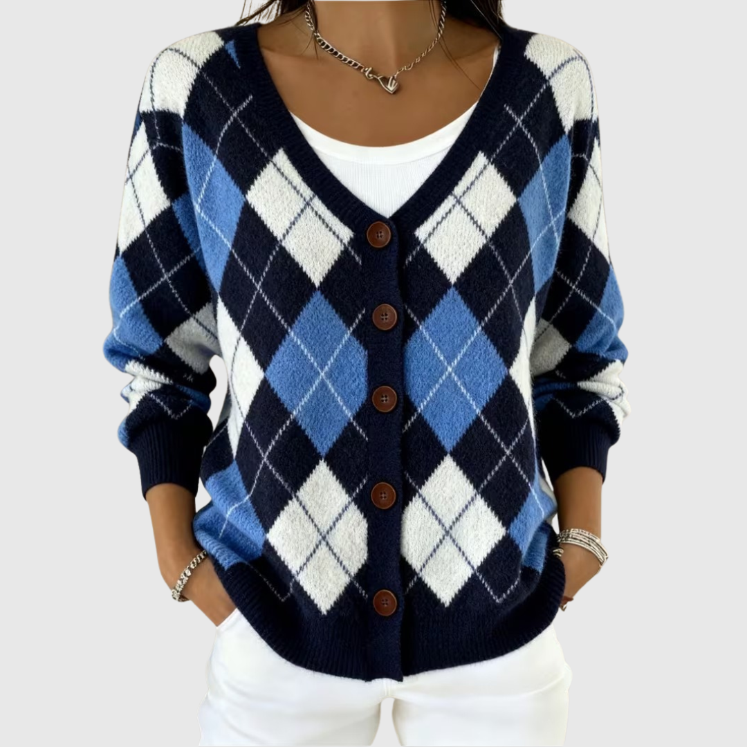 Monica | Giacca in Maglia Boutonnée