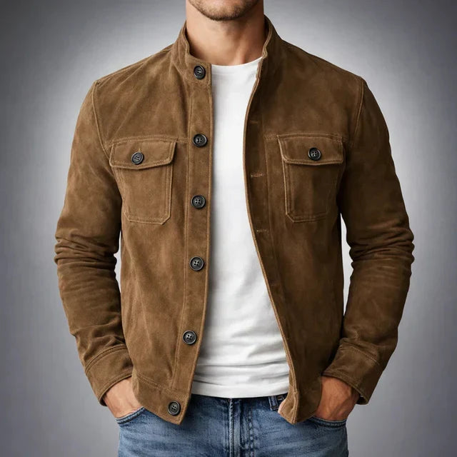 Giacca Elegante Suédée Marc