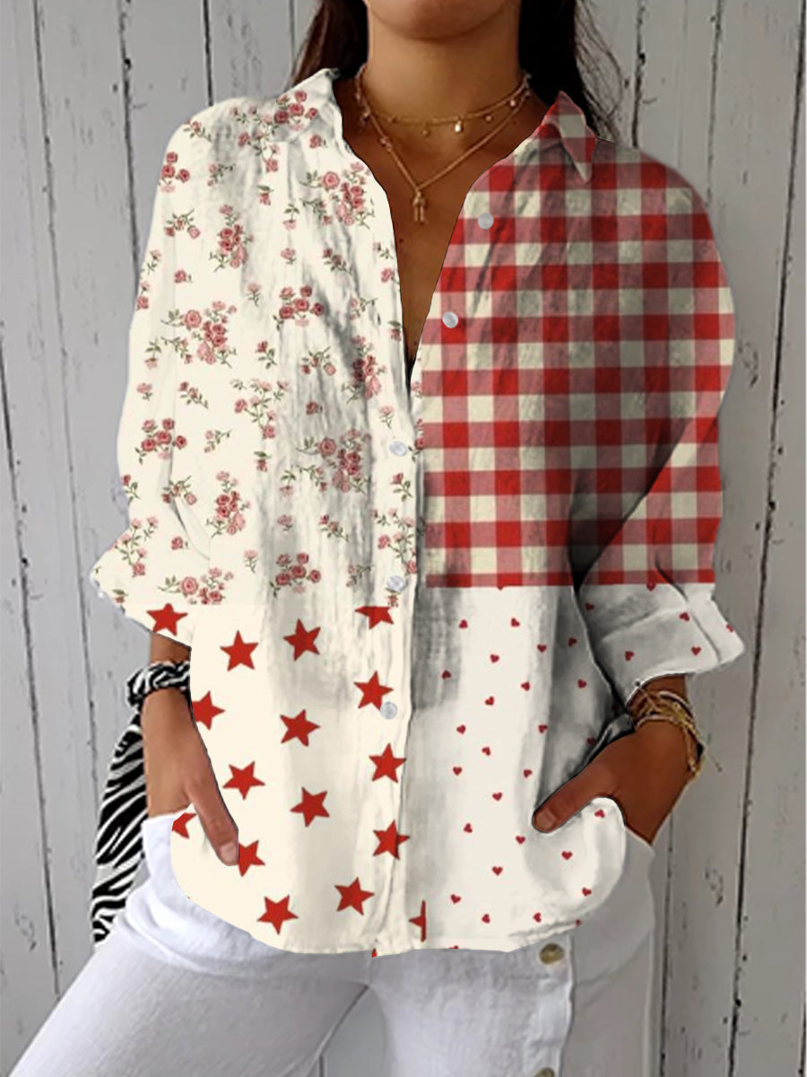 Bellori Milano | Blouse Romantique Floreale Joséphine