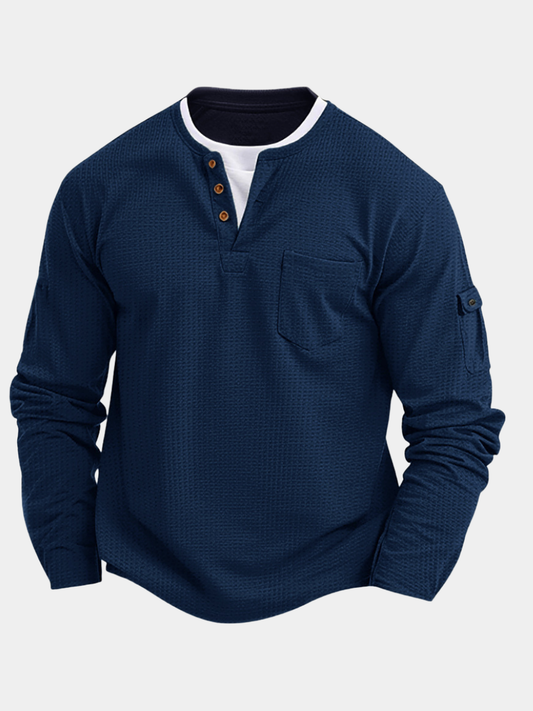 CHEMISE MODERNE À MANCHES LONGUES