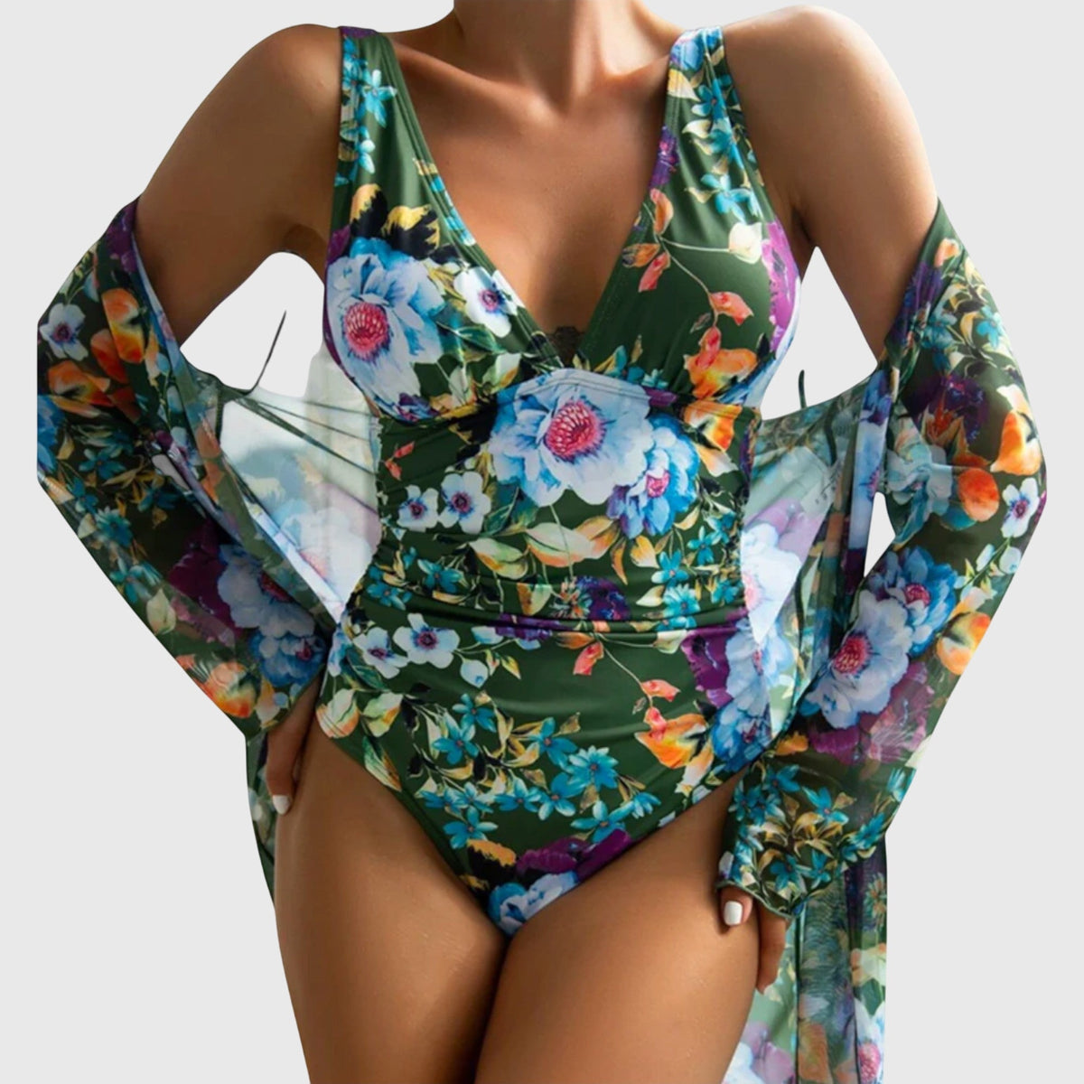 Costume Estival Chic Marine