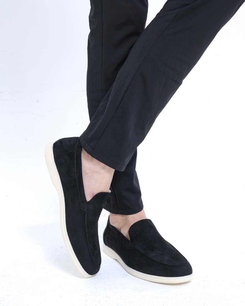 Mocassini in Pelle Suede
