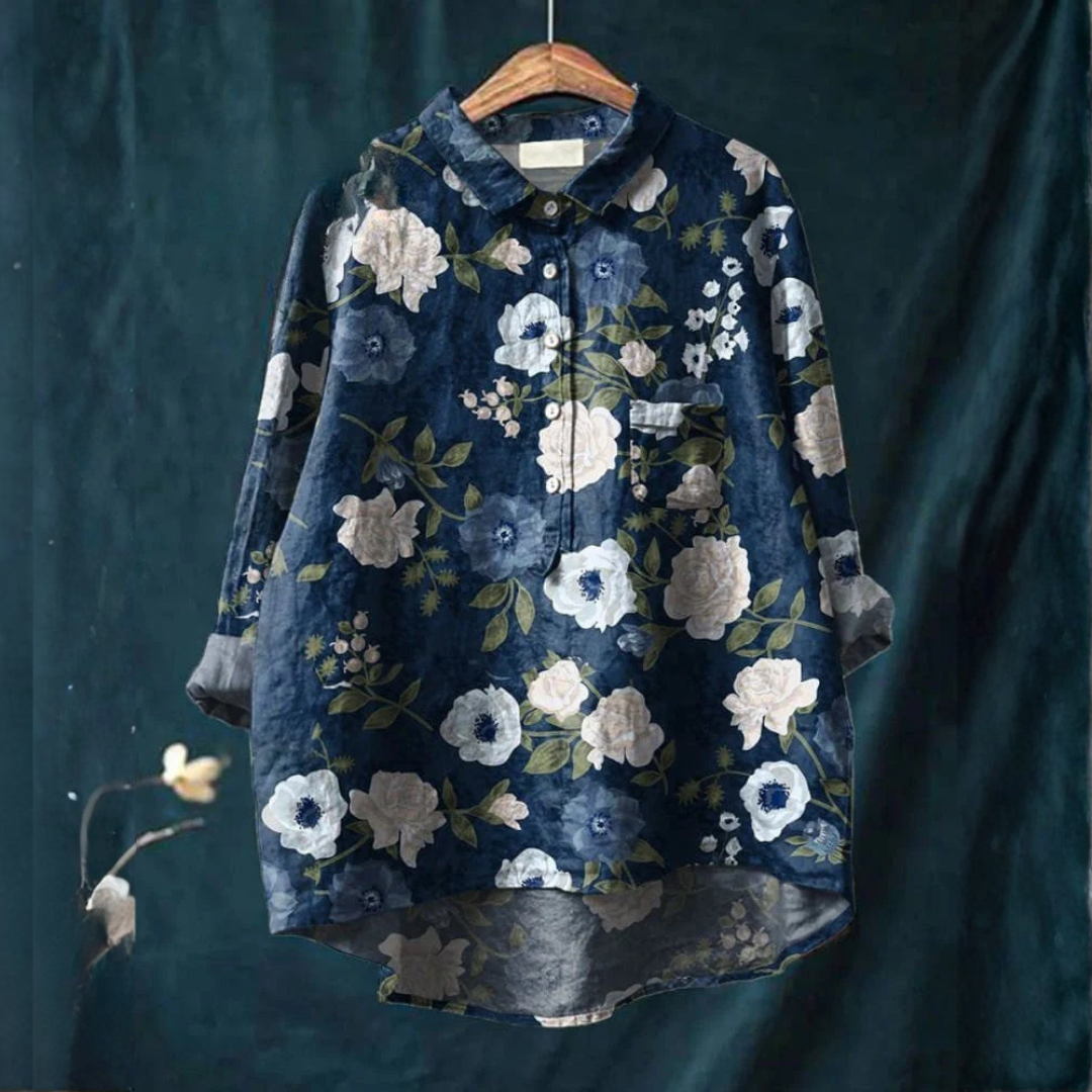 Camicia Elegante à Motivo Apoline