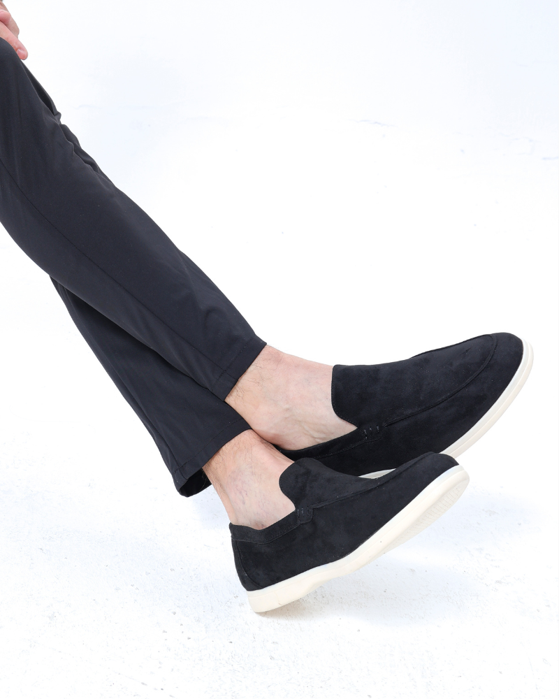 Mocassini in Pelle Suede