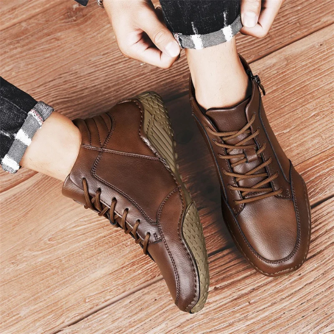 Stivali in Pelle Robustes pour Hommes