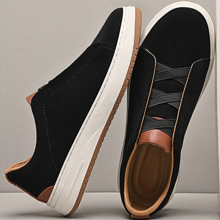 Scarpe Slip-On en Daim pour Homme