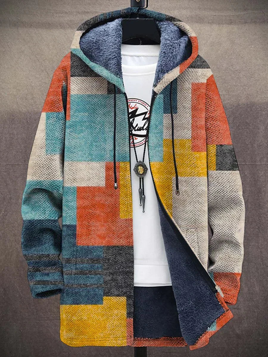 Viviana | Cardigan Artistico con Cappuccio
