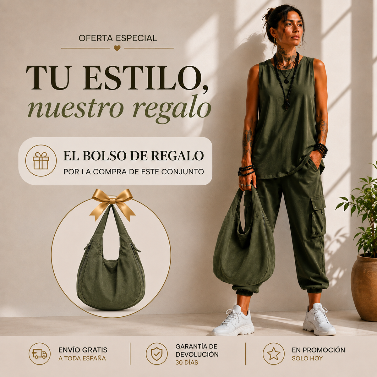 Martina | Completo casual comfort urbano