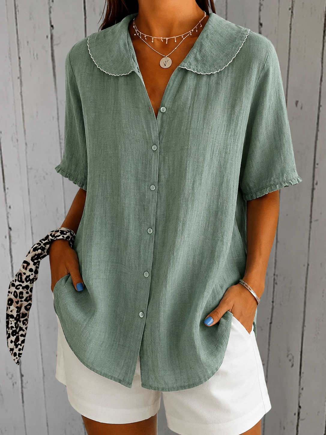 Claire Marceaux | Blouse Artistique Imprimée Charlotte