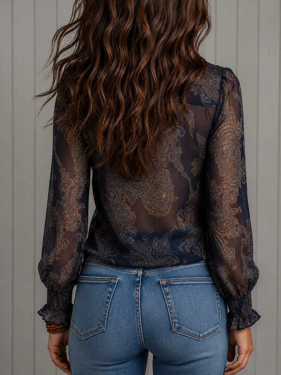 Bellori Milano | Blouse Raffinée con Volant Éléonore