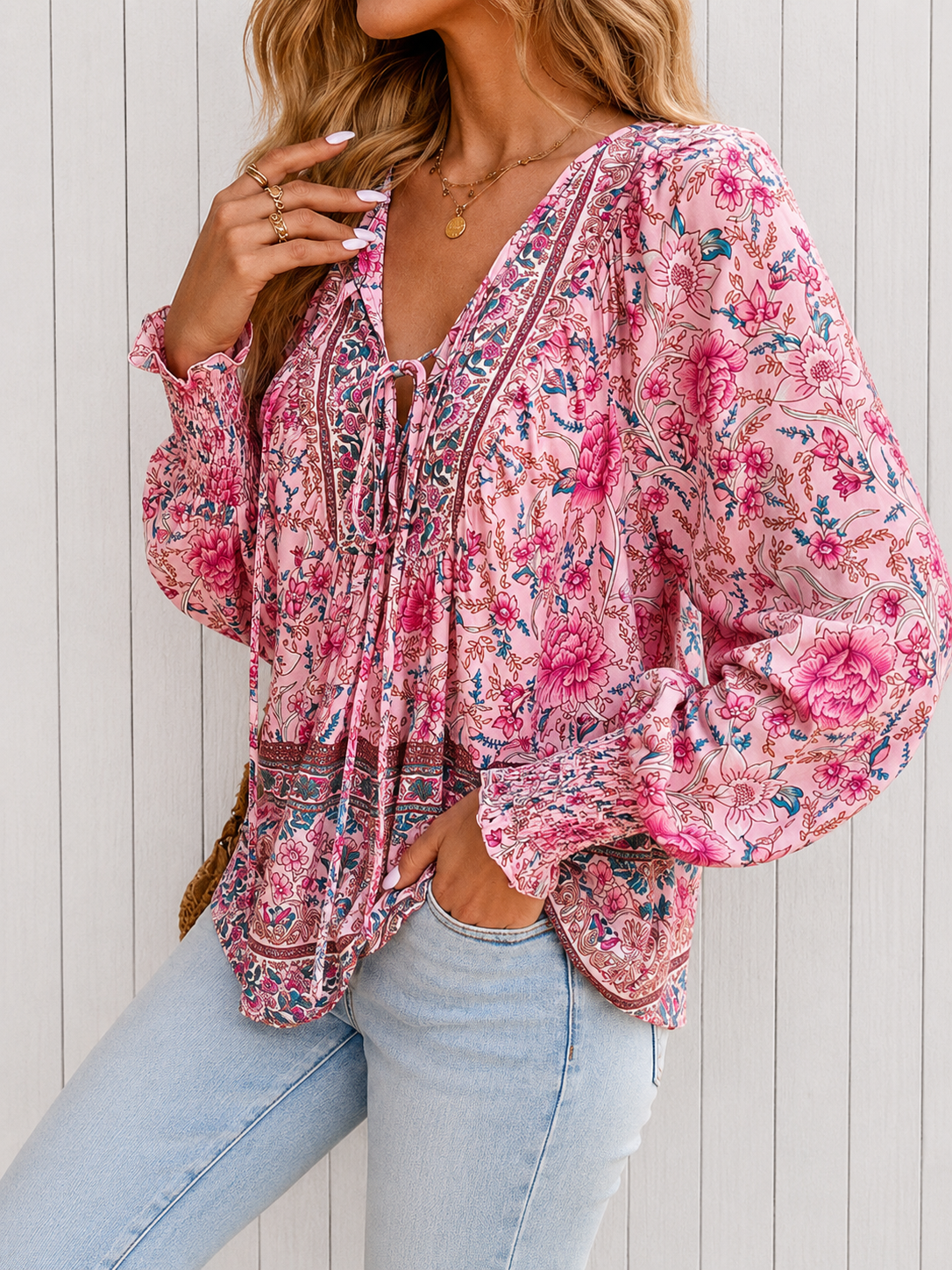 Bellori Milano | Blouse Bohème Leggera Delphine