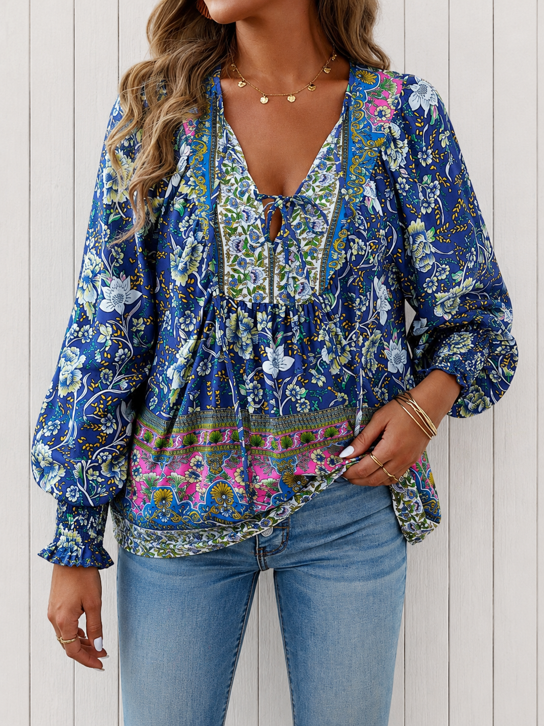 Bellori Milano | Blouse Bohème Leggera Delphine