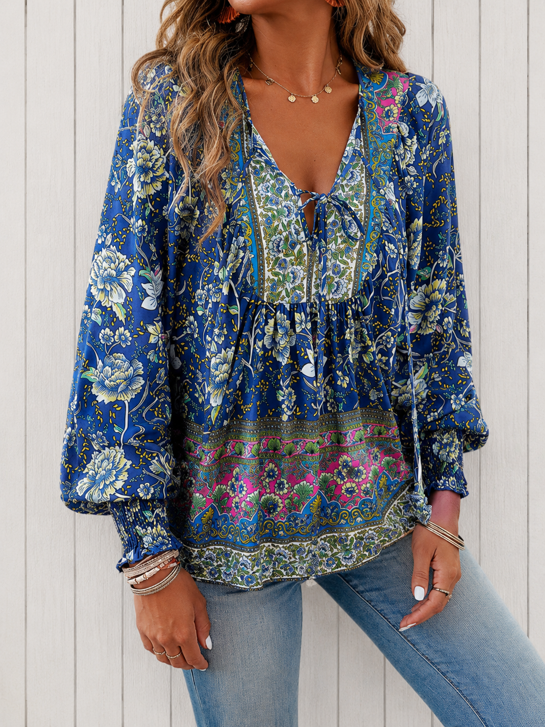 Bellori Milano | Blouse Bohème Leggera Delphine