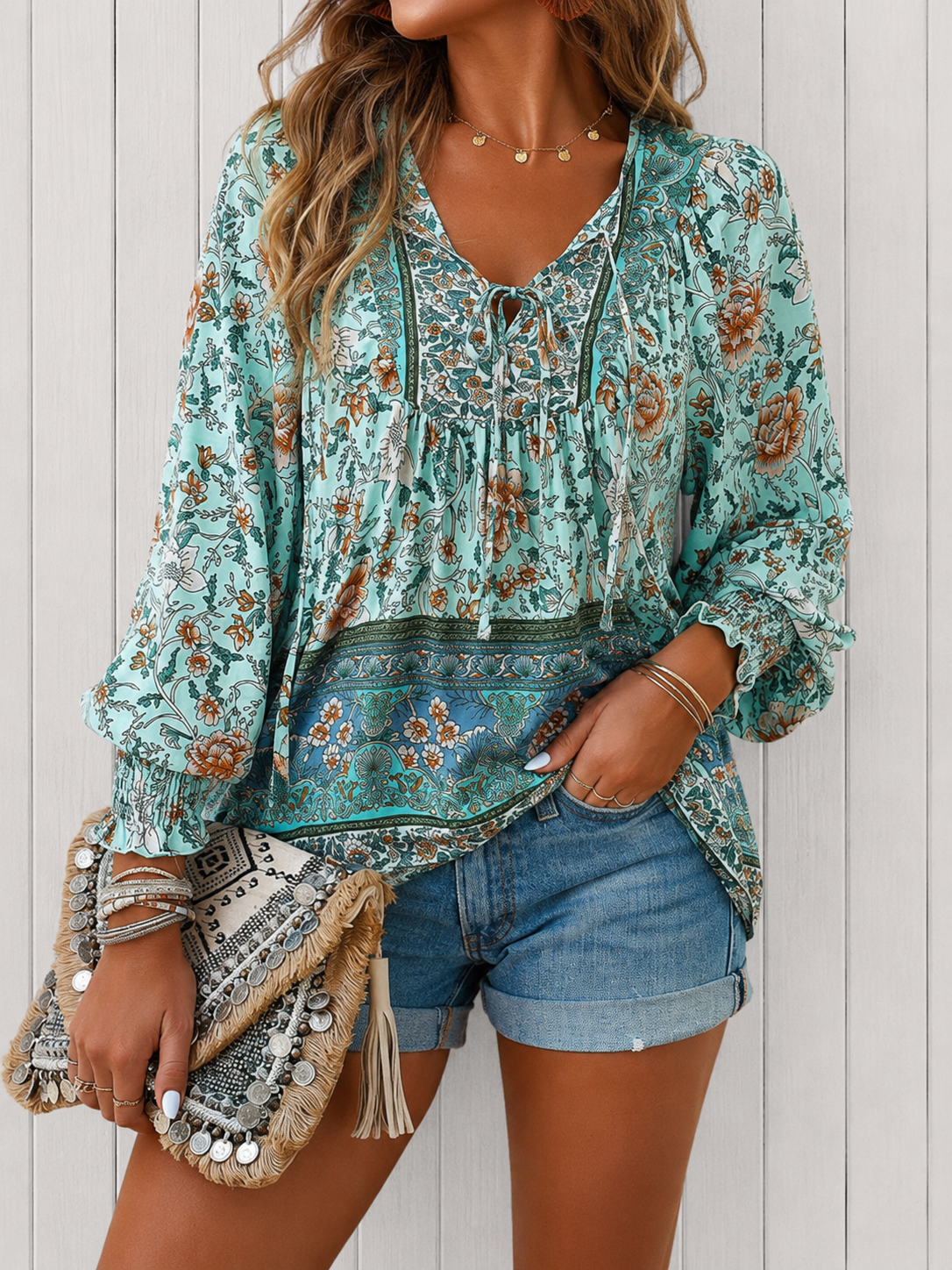Bellori Milano | Blouse Bohème Leggera Delphine