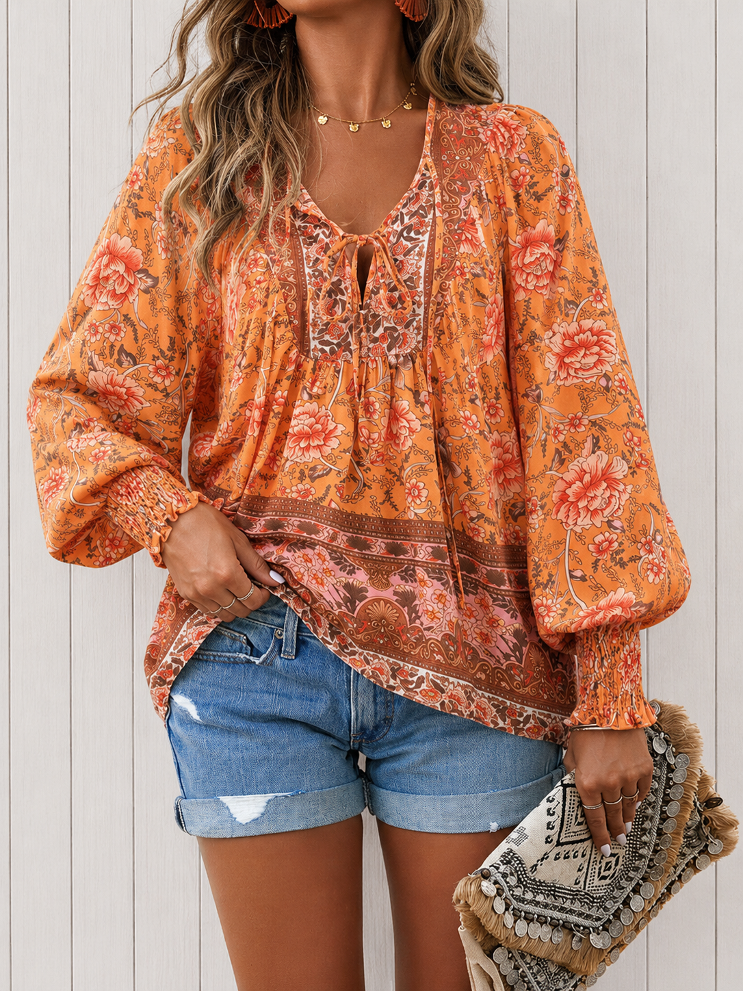Bellori Milano | Blouse Bohème Leggera Delphine