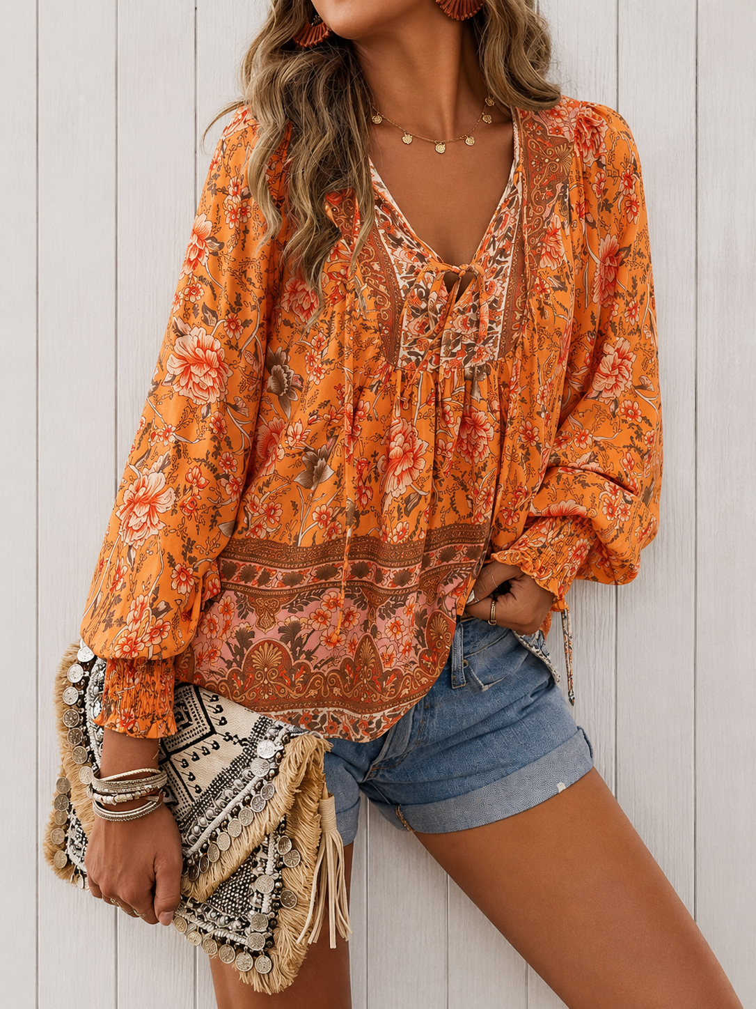 Bellori Milano | Blouse Bohème Leggera Delphine