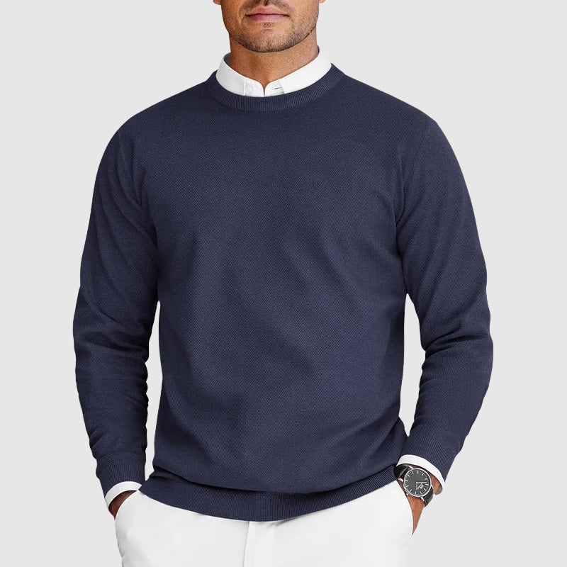 PULL COL ROND POUR HOMMES