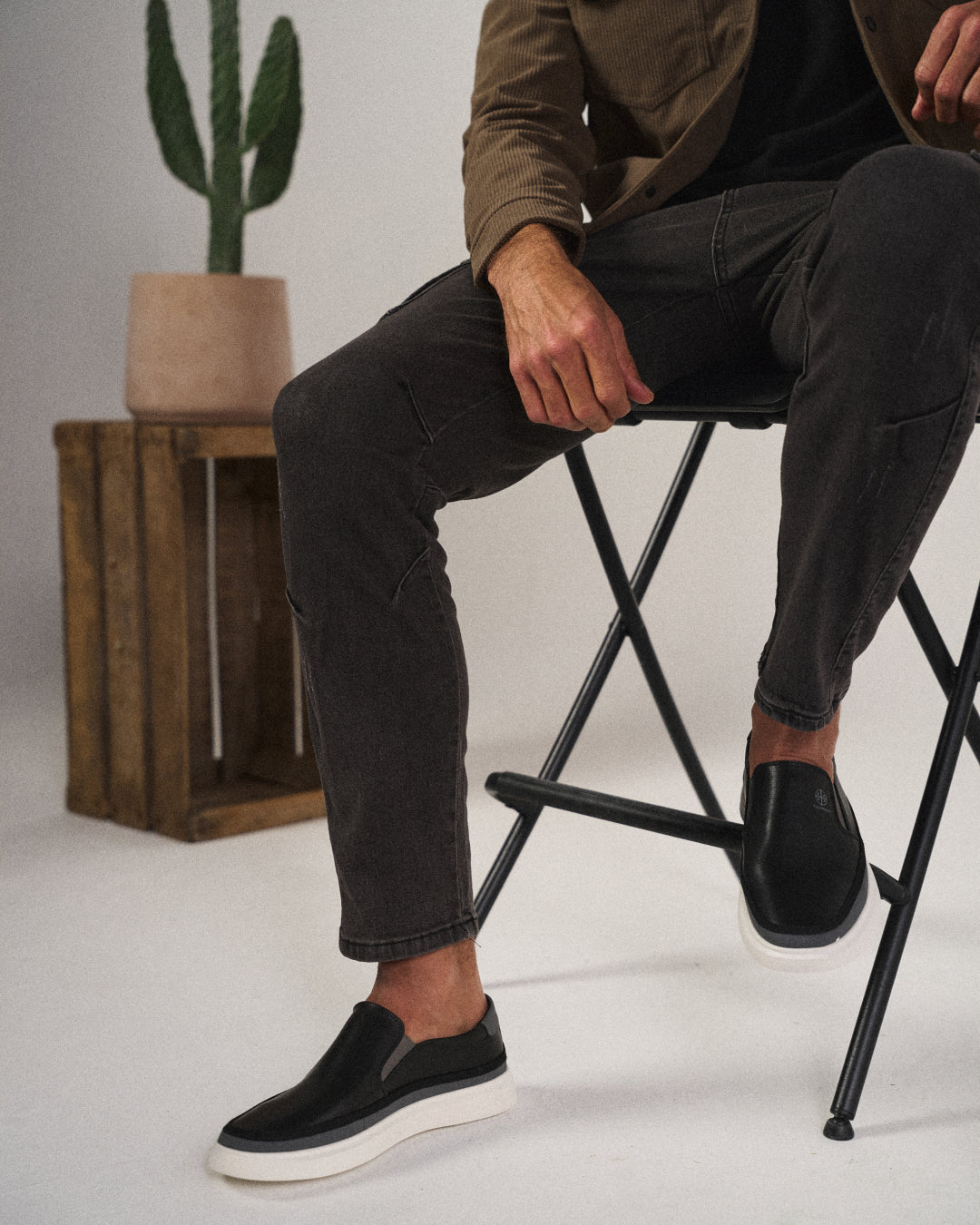 Scarpe à Enfiler Modernes pour Hommes