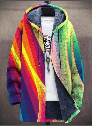 Marco | Cardigan con Cappuccio dal Design Deciso